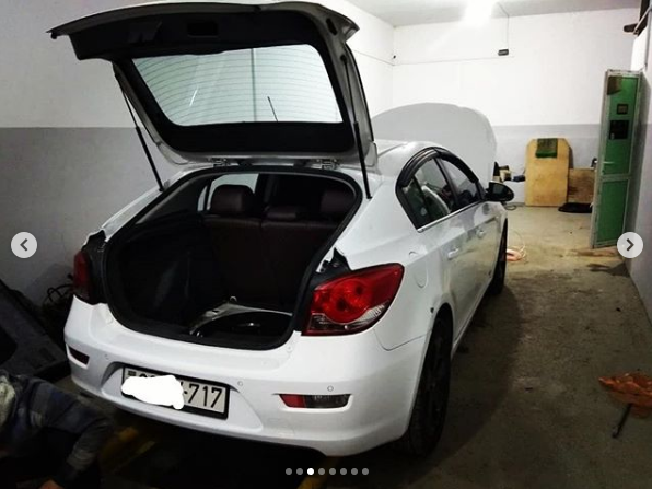 Установка ГБО на CHEVROLET165