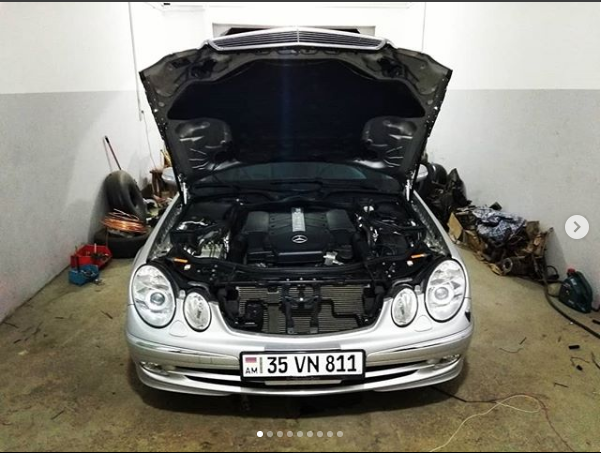 Установка ГБО на Mercedes-Benz172