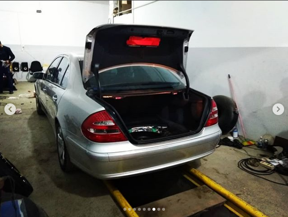 Установка ГБО на Mercedes-Benz178