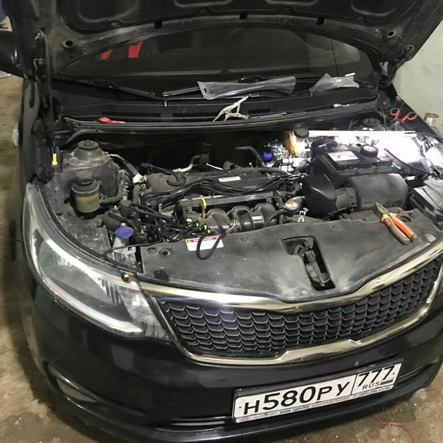 Установка  на KIA , ГБО в Махачкале