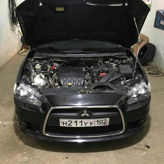 Установка ГБО на Mitsubishi  в Махачкале