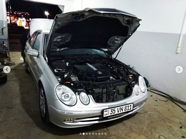 Установка ГБО на Mercedes-Benz173