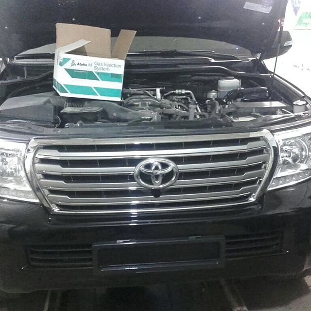 Установка на Toyota , ГБО в Махачкале
