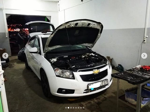 Установка ГБО на CHEVROLET164