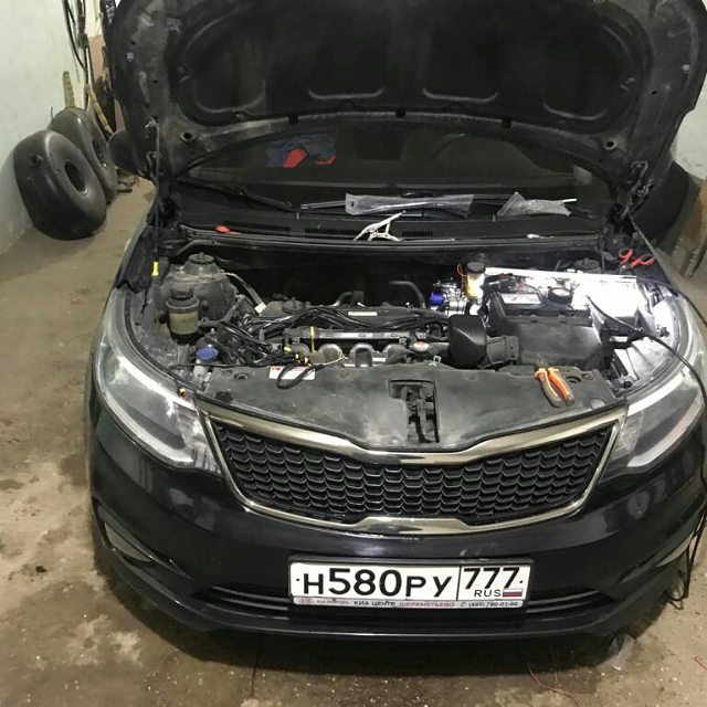 Установка на KIA , ГБО в Махачкале
