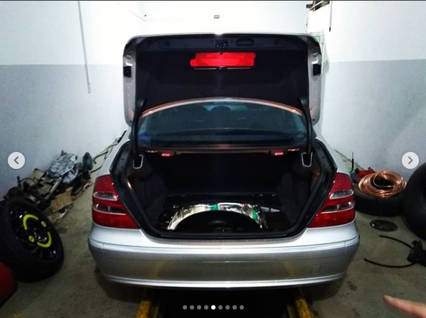 Установка ГБО на Mercedes-Benz176