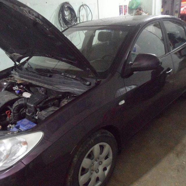 Установка  на Hyundai ГБО в Махачкале