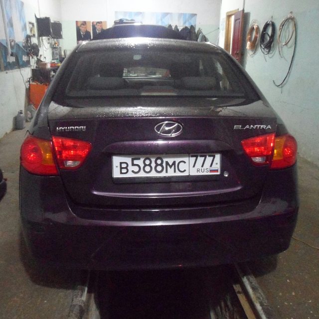 Установка  на Hyundai ГБО в Махачкале