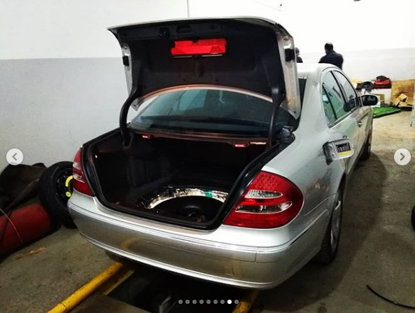Установка ГБО на Mercedes-Benz179